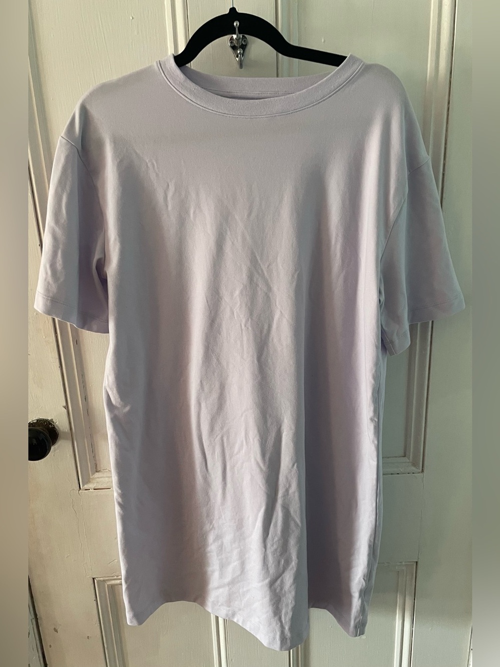 A New Day Light Purple T-Shirt Dress Size Small Oversized Casual